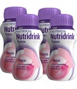 Nutridrink Proteín, príchuť jahoda, 4x125ml, ORECH