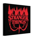 Obraz na plátne Stranger Things Logo Flip 40x40 cm