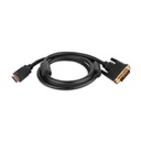 Kábel HDMI - DVI kábel 24+1 VITALCO 1,2 m