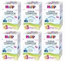 6x Následné mlieko Hipp Bio Combiotik 3, 550g