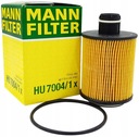 MANN FILTER OLEJOVÝ FILTER HU 7004/1 X HU70041X