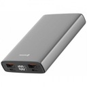 Swissten Power Bank hliníková 10000 mAh 20W šedá