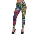 LEGÍNY NOHAVICE 90. ROKY ZEBRA MULTICOLOR L