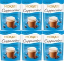 Kávový nápoj Kávové Cappuccino s penou Horčík + Vitamín B6 110g Mokate x6
