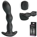 Análny dildo Análny vibrátor 14,5 cm 12 funkcií čierny