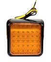 LED VÝSTRAŽNÉ SVETLO 12V 24V