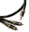 AUX kábel mini Jack 3,5-2RCA Cinch Cross-Tech 10m