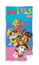 Bavlnená plážová osuška PAW PATROL XL