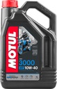 MOTUL 10W40 4L 3000 4T MINERÁLNY OLEJ / MOTOCYKLE