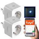 2x wattmeter TUYA Smart WiFi zásuvka