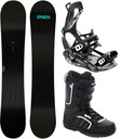 Snowboardový set RAVEN Pure Mint 147cm