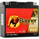 BANNER BIKE BULL GTZ14B-4 YT14B-4 YT14B-BS batéria 12V / 12 Ah 200 A