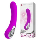 LUXUSNÝ SLIM VIBRATOR ALSTON 19,5CM PRETTY LOVE