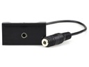 Mediabox 45x45 modul 1M 1x Stereo Jack 3,5mm 20cm