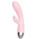 Faye 1 Bunny Vibrator Pink Leten