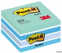 3M POST-IT blok 2028-B 76x76mm modrý 450k F