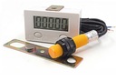 DIGITÁLNY TACHOMETER RPM METER LED TACHOMETER