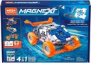 ZÁVODNÉ VOZIDLO MEGA CONSTRUX MAGNEXT 4V1 (BLOKY)