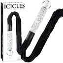 Pipedream Icicles č.38 Sklenený bič Transparentný bič, priehľadný BDSM