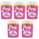 PINK STUFF Oxi Stain odstraňovač farebných škvŕn 5x 1 kg