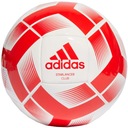 Futbalová lopta Adidas Starlancer Club Ball biela a červená IA0974 R. 4