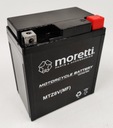 Moretti AGM MTZ8V YTX7L-BS batéria 7Ah 120A P+