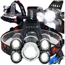 HLAVOVÁ LAMPA PRE HLAVU HLAVOVÁ LAMPA 5 X LED ZOOM CREE VÝKONNÁ LAMPA 5 REŽIMOV