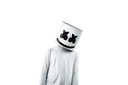 Maska Marshmello s LED svetlom