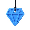 Logopedické hryzátko ARK Diamond Blue XXT/Tvrdé