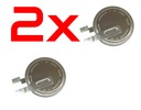 2ks 2x CR2050HR Maxell batéria 350mAh 3V TPMS spájkovacie podložky