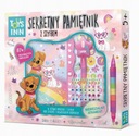 Tajný denník s kódom A4 Stnux Magic Ink Pets