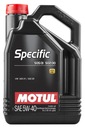 Motul Specific 5w40 505,01 5L VW TDI PD čerpadlo vstrekovanie