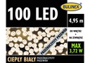 LED SVIETIDLÁ 100L 4,95M DEKORÁCIA V ZELENEJ LÍNII