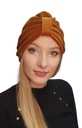 Konfekčná šatka na hlavu Turban Emma wr-57 Camel