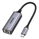 UGREEN EXTERNÝ SIEŤOVÝ ADAPTÉR RJ45 USB TYPU C