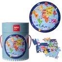 Puzzle In Tube Apli Kids World Map 48 dielikov 5+