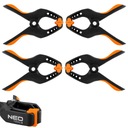 4 x NEO CARPENT CLAMP PRUŽINA MODELOVACÍ KLIP 150 mm, rozteč 6