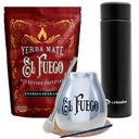 Yerba Mate El Fuego Energia Set 500g termoska