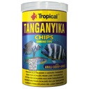 Tropical Tanganyika Chips Krmivo pre ryby vo forme cichlidových chipsov 1000ml