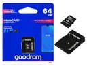 PAMÄŤOVÁ KARTA GOODRAM MICROSD 64GB CL10 + ADAPTÉR