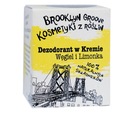 BROOKLYN GROOVE DEODORANT KRÉM KRÉM S DRAVNÝM UHLÍM LIMETKA NATURAL VEGAN 30ml