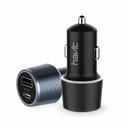 PD QC USB-C USB 18W rýchla autonabíjačka