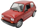 KOVOVÝ MODEL AUTA WELLY FIAT 126P MIERKA 1:21