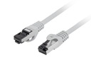 Patchcord Lanberg S/FTP kat.8.1 5m LSZH CU náhoda prešiel sivou