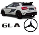 Mercedes Emblems GLA Flash Black AMG x156