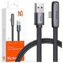 MCDODO UHLOVÝ KÁBEL USB-C RÝCHLO NABÍJANIE USB TYP C 6A 100W ČIERNA 2M