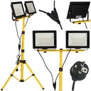 Set LED reflektor 2x100W + statív 170cm EP Cold