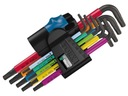 Sada kľúčov MULTICOLOR WERA TORX L