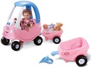 Little Tikes Cosy Coupe CAR Trailer Pink 621451 MÁ ŤAŽ