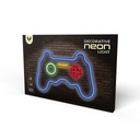 Neon PLEXI LED GAMEPAD PAD Dekoračná lampa Multicolor USB 5V 1A Stmievač